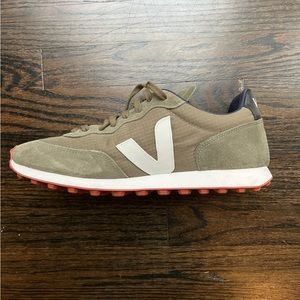 Men's Veja Rio Branco Sneaker, Kaki Pearl, Size 12